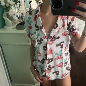 Disney pj top